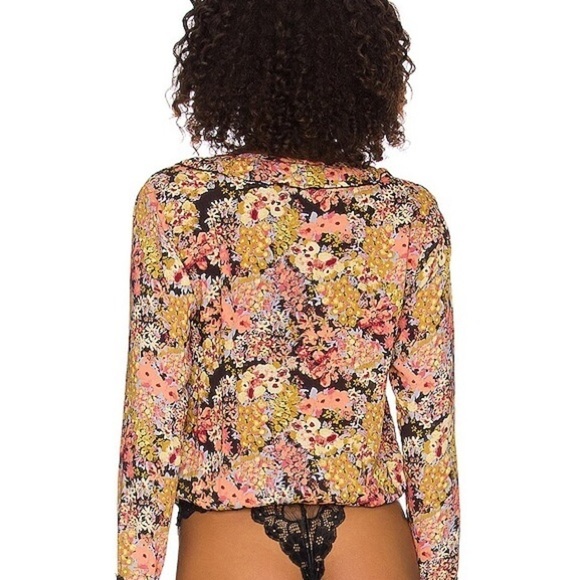 Free People NWT Heat Wave Bodysuit Midnight Combo Size Small - Picture 2 of 11